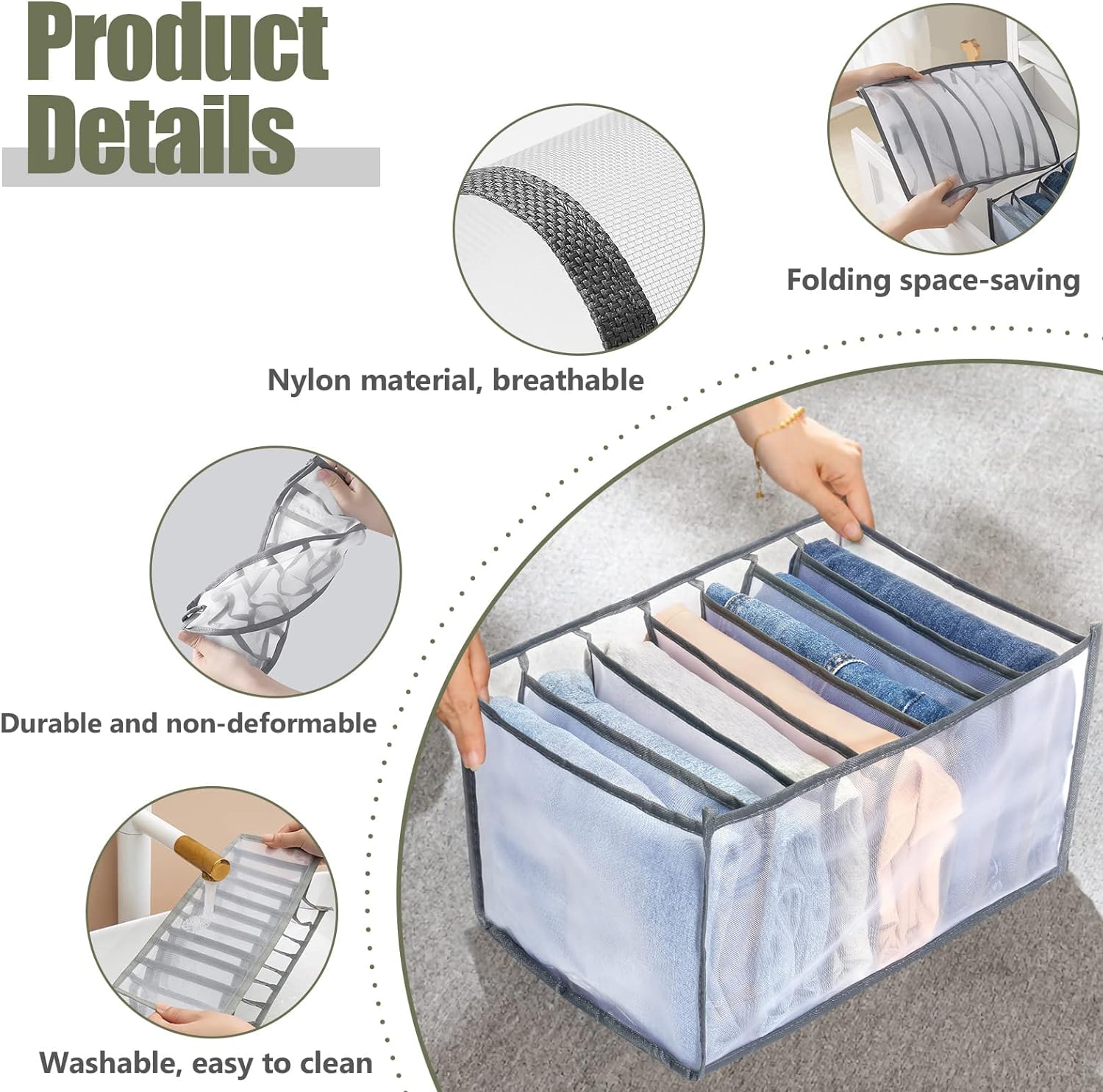 Premium shirt organizer storage